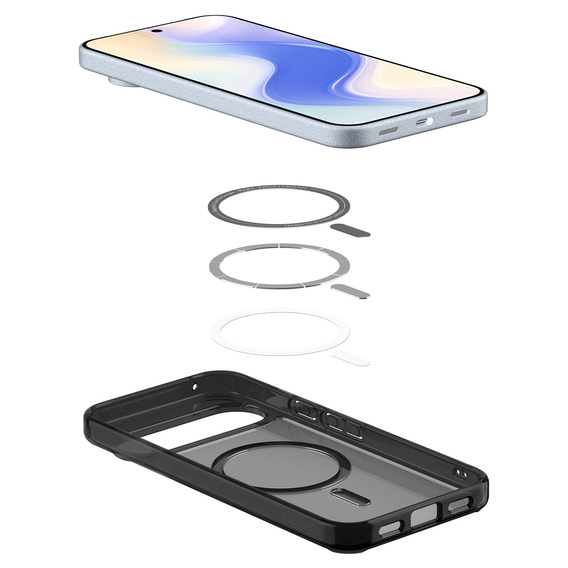 Carcasă Spigen Ultra Hybrid MagSafe pentru Google Pixel 10 Pro XL, Frost Black