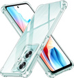 Carcasă pentru Oppo A79 5G, Anti-Shock, transparentă + sticlă 9H