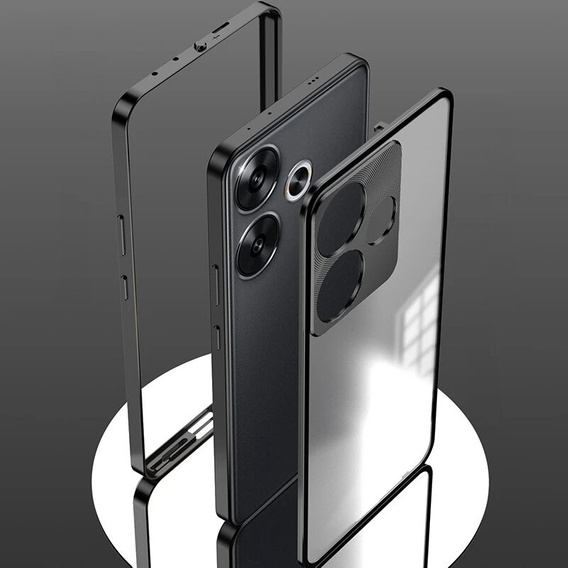 Carcasă pentru Xiaomi Poco F6, Frame Case, de aur