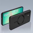 Carcasă pentru Samsung Galaxy A26, ColorMag, pentru MagSafe, negru + sticlă călită 9H