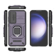 Husă pentru Samsung Galaxy S24, KickStand Camera Lens, violet