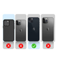 Husă impermeabilă IP68 pentru iPhone 15 Plus, negru