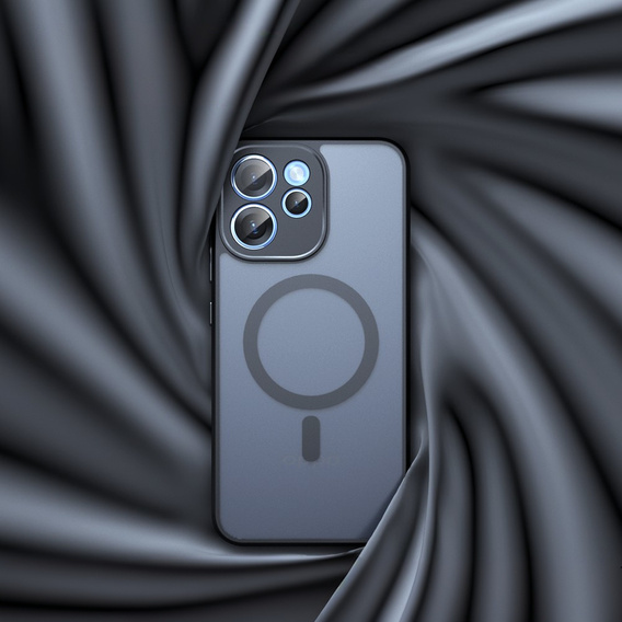 Husă MagSafe ERBORD Matt pentru Oppo Reno 15 FS, negru