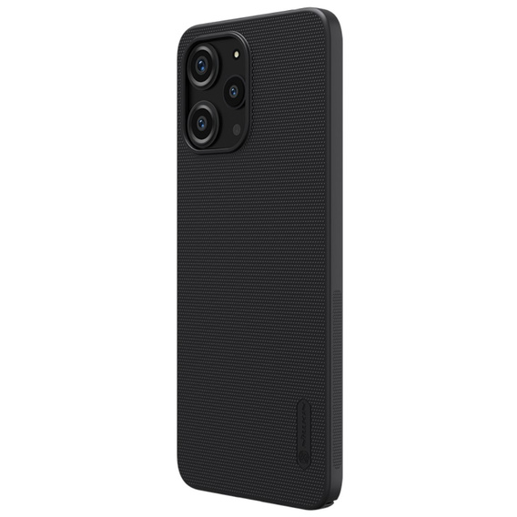 Carcasă NILLKIN pentru Xiaomi Redmi 12 4G, Super Frosted Shield Case, negru