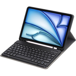 Carcasă + tastatură Apple iPad Air 11" 6 gen. 2024, Leather Pen Slot, negru