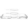 Carcasă Spigen Ultra Hybrid MagSafe pentru iPhone 17, Frost White