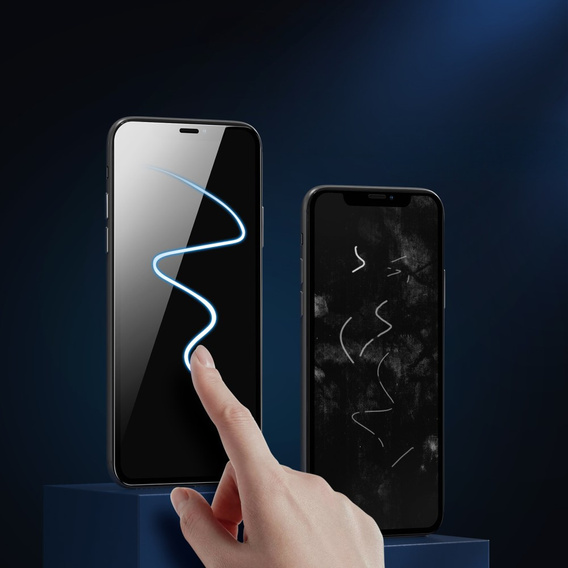 Sticla temperată Dux Ducis Anti Spy pentru iPhone X/XS