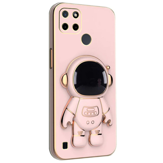 Huse pentru Realme C21Y/C25Y, Astronaut, roz