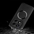 Huse pentru Xiaomi Redmi Note 14 Pro 5G, Leather Hybrid MagSafe, negru