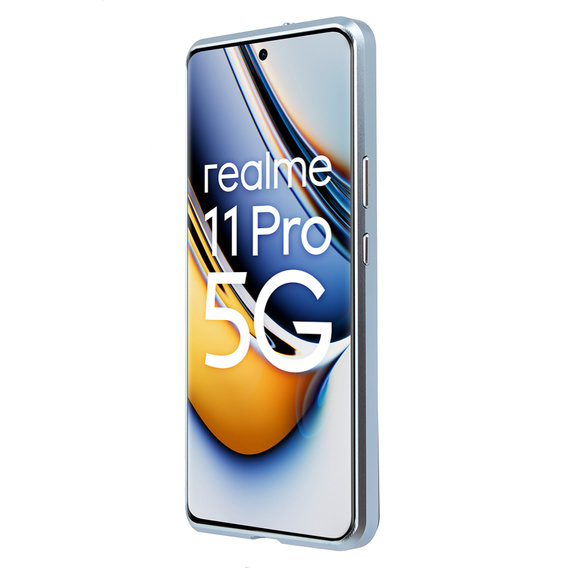 Carcasă pentru Realme 11 Pro 5G / Pro+ 5G, Frame Case, albastru