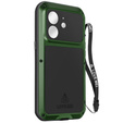 Love Mei Huse pentru iPhone 12 Mini, armored with glass, verde