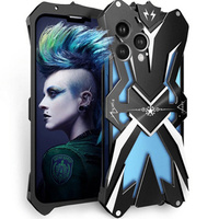 Husă blindată pentru iPhone 12 Pro Max, Aluminum Alloy, negru