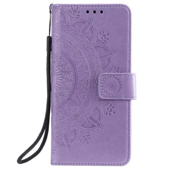Cu clapetă pentru Oppo Reno6 5G, Mandala, violet