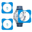 2x ERBORD sticlă călită pentru Huawei Watch GT 5 41mm, cu cadru de montare