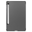 Husă pentru Samsung Galaxy Tab S9 FE, Tri-fold, gri