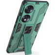 Huse pentru Honor 70 5G, Military kickstand, verde
