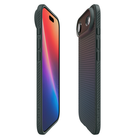 Carcasă Spigen Liquid Air pentru iPhone Air, Abyss Green
