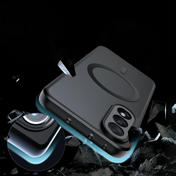 Husă pentru OnePlus Nord 5, pentru MagSafe, ERBORD Matt Case, negru