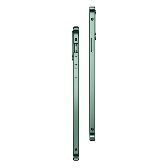 Husa pentru iPhone 11 Pro, Magnetic Dual Glass, verde