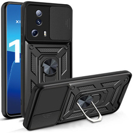 Husă blindată pentru Xiaomi 13 Lite, CamShield Slide, negru