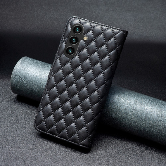 Cu clapetă pentru Samsung Galaxy A56, Wallet, BINFEN COLOR, negru