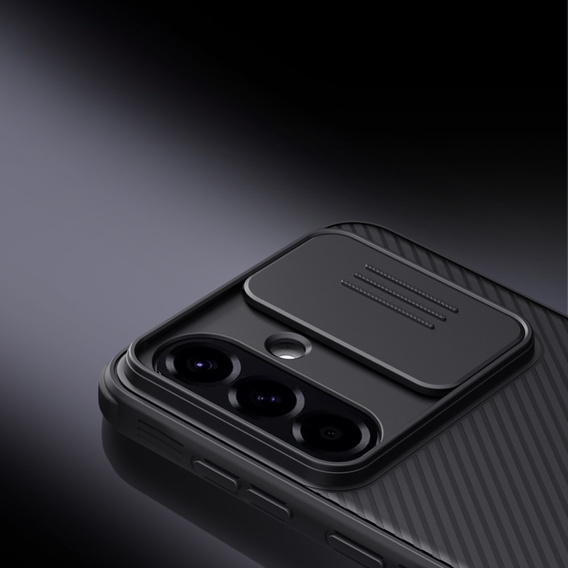 Carcasa Nillkin pentru Samsung Galaxy A56, CamShield Pro MagSafe, negru