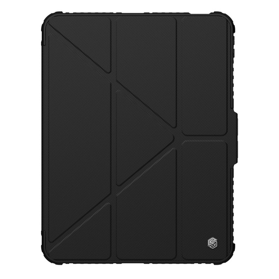 Husă Nillkin pentru iPad Pro 11 2024, cu spațiu pentru stylus, negru