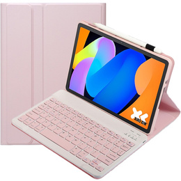 Tastatura Bluetooth pentru Lenovo Idea Tab 11" 2025 TB336FU TB336ZU, roz