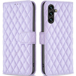 Cu clapetă pentru Samsung Galaxy A15, Wallet, BINFEN COLOR, violet