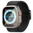 Szkło Hartowane SPIGEN GLAS.TR SLIM PRO do Apple Watch Ultra 49mm, z ramką, titanium / szare