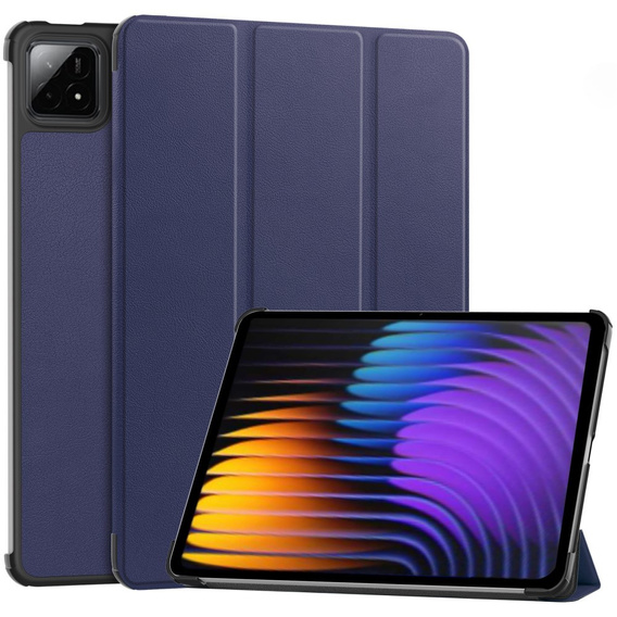 Husă pentru Xiaomi Pad 7 / 7 Pro, Smartcase, albastru închis