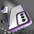 Huse pentru Oppo A80, Fusion Hybrid, transparent / violet