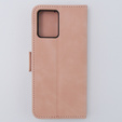 Cu clapetă pentru Motorola Moto G54 5G, Card Slot, roz