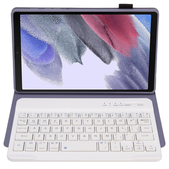 Carcasă + tastatură Samsung Galaxy Tab A7 Lite 8.7 T220 / 225, violet