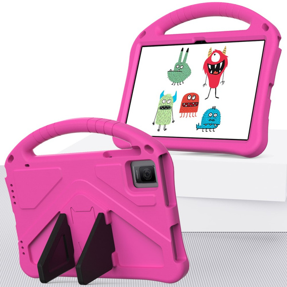 Husă pentru copii pentru T Tablet 5G, cu mâner, roz