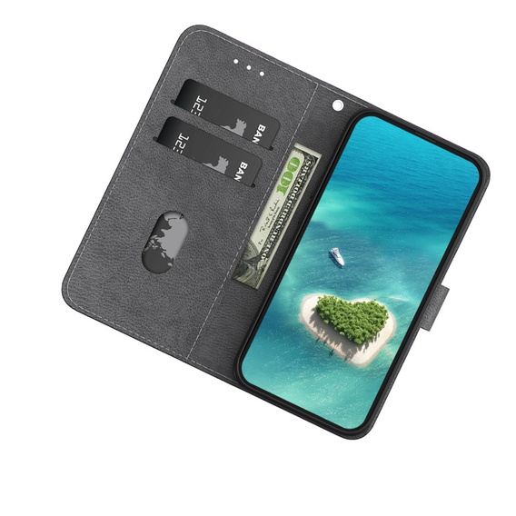 Cu clapetă pentru Infinix Hot 40i, Wallet, Butterfly rose
