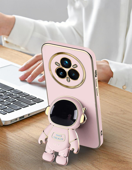 Huse pentru Realme 14 Pro 5G, Astronaut, roz