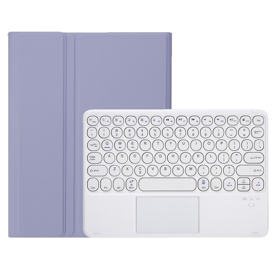 Carcasă + tastatură Samsung Galaxy Tab S6 Lite 2020 P610/P615 / S6 Lite 2022 10.4, Touchpad Pen Slot, violet