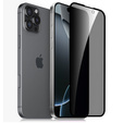 2x Sticlă de confidențialitate temperată pentru iPhone 17 Pro/17/16 Pro, ERBORD 9H Easy App Anti-Peep