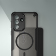 Husă blindată pentru Samsung Galaxy A57 5G, pentru MagSafe, mată, neagră