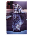 Huse pentru Samsung Galaxy Tab A9+ X210 / X215 / X216B, cat and tiger