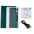 Carcasă + tastatură Lenovo Tab M10 Plus Gen 3 TB-125F TB-128F, verde închis