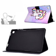 Husă pentru Samsung Galaxy Tab A7 Lite, cu clapetă, colorful horse
