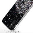 Huse pentru Samsung Galaxy A04S / A13 5G, Glittery, negru
