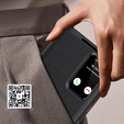 Husă cu clapetă pentru Samsung Galaxy S23 FE, Smart View Wallet, negru