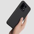Husă NILLKIN Super Frosted Shield pentru OnePlus 15 5G, negru