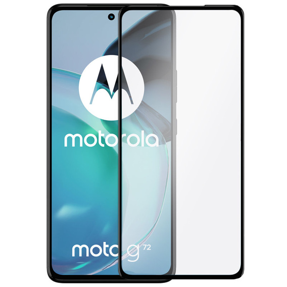 Sticlă călită 3D pentru Motorola Moto G72, negru