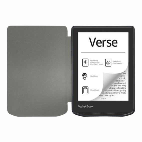 Carcasă pentru Pocketbook Verse / Verse Pro, Smartcase, sakura