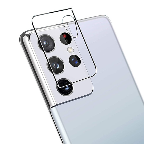 Sticlă temperată pentru camera foto pentru Samsung Galaxy S21 Ultra, transparentă
