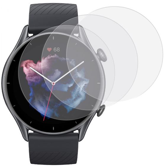 3x ERBORD Hydrogel Foil pentru Amazfit GTR 3 / GTR 3 Pro